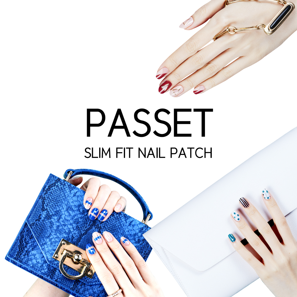 PASSET Slimfit gel nail patch